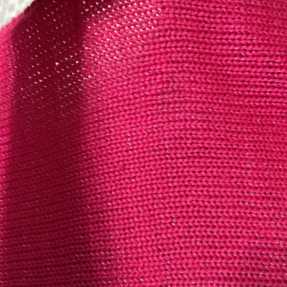 Vintage 80s Jaclyn Smith Knit Pink Sweater - Picture 12 of 16